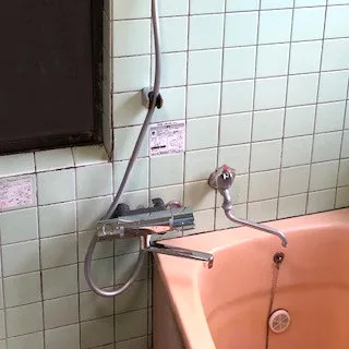 浴室サーモシャワー交換