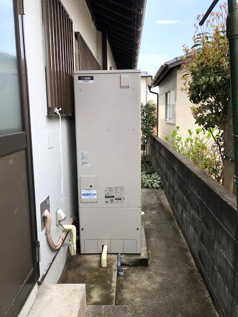 電気温水器からエコキュートへ