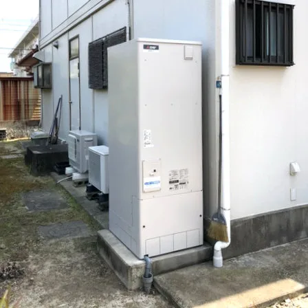 電気温水器からエコキュートへ
