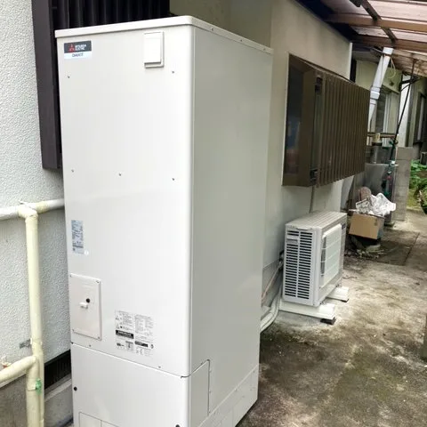 電気温水器からエコキュートへ