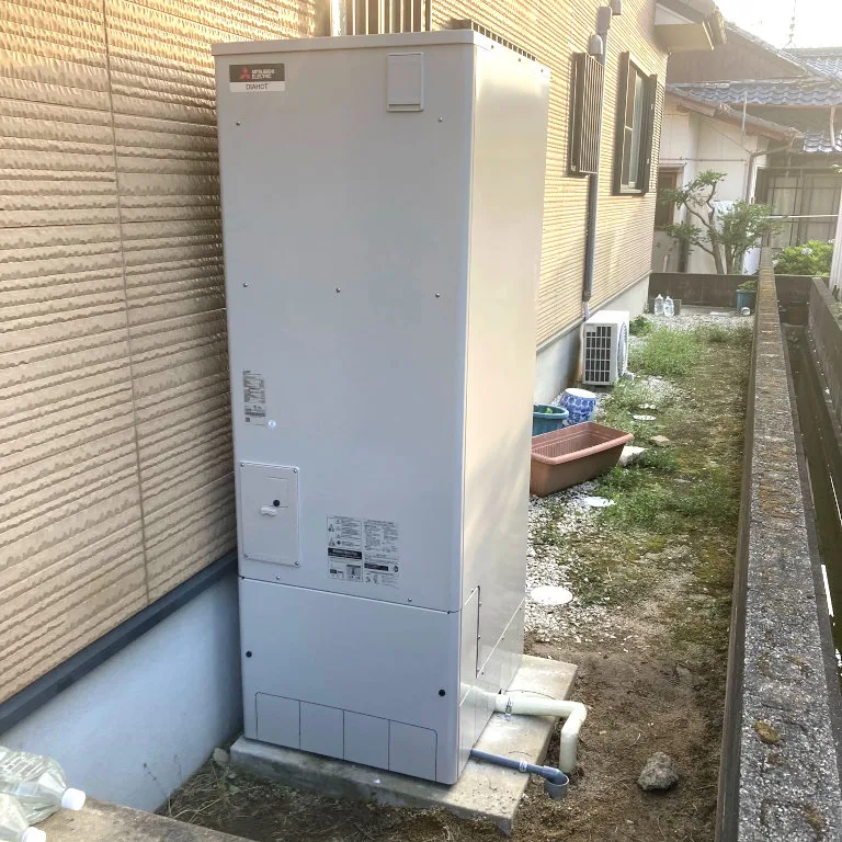 電気温水器からエコキュートへ