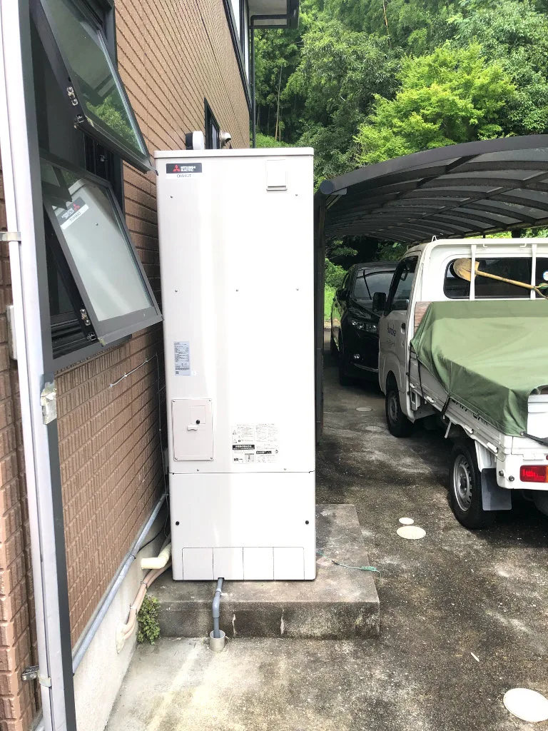 電気温水器からエコキュートへ