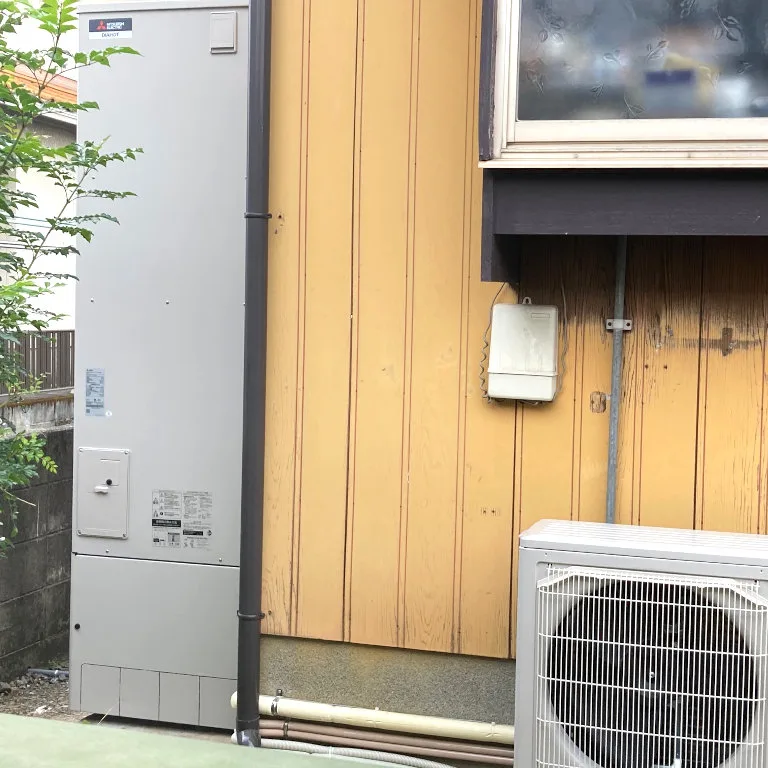 電気温水器からエコキュートへ