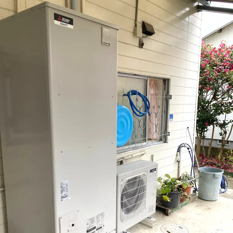 電気温水器からエコキュートへ