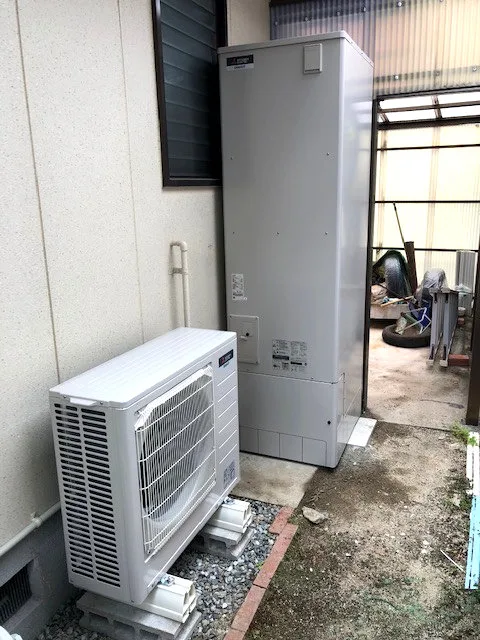 電気温水器からエコキュート(460ℓ)へ