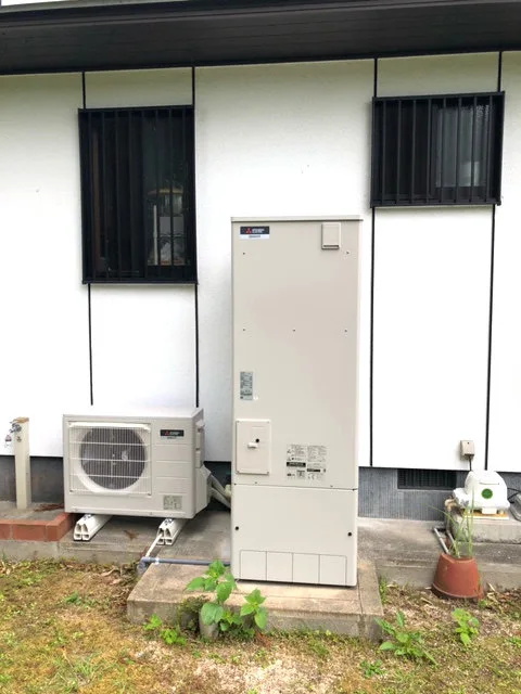 電気温水器からエコキュートへ
