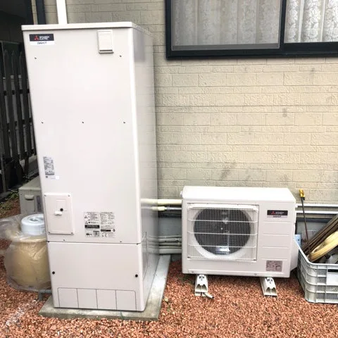 電気温水器からエコキュートへ