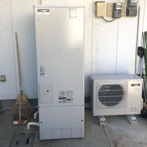 電気温水器からエコキュートへ