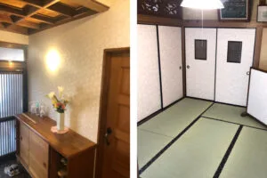 玄関クロスと畳・襖の張り替え工事 / Ｉ様邸 佐賀県佐賀市多布施